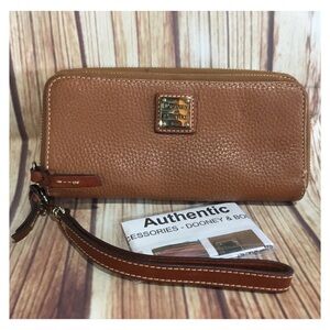 Dooney & Bourke Brown Leather Wallet